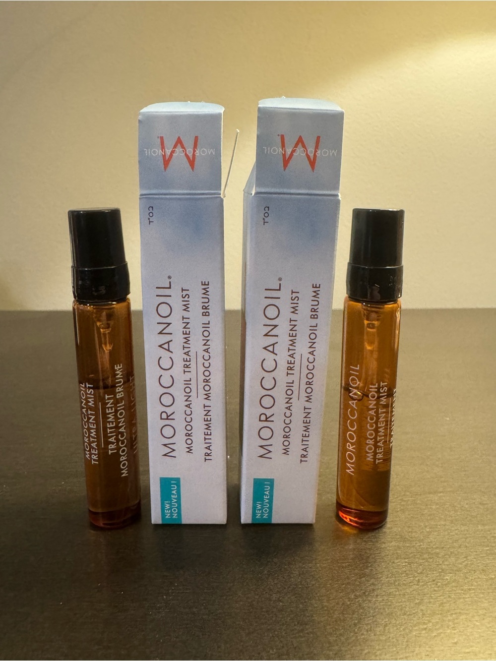 Moroccanoil Treatment Mist .17 oz 5 ml Travel Size NIB X2